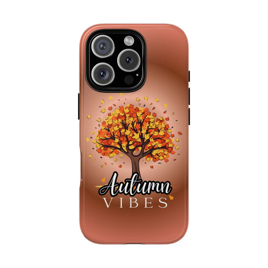 Autumn Vibes Tough Phone Case - Fall Tree Design for Popular Smartphones