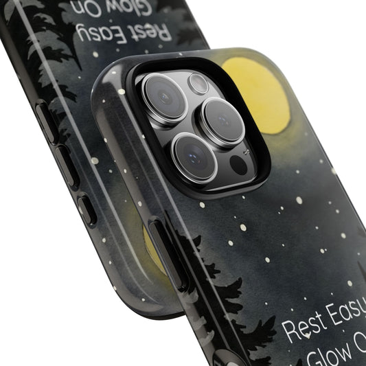 Rest Easy Phone Case - Glow On - Calmly Inspired Collection Tough Cover