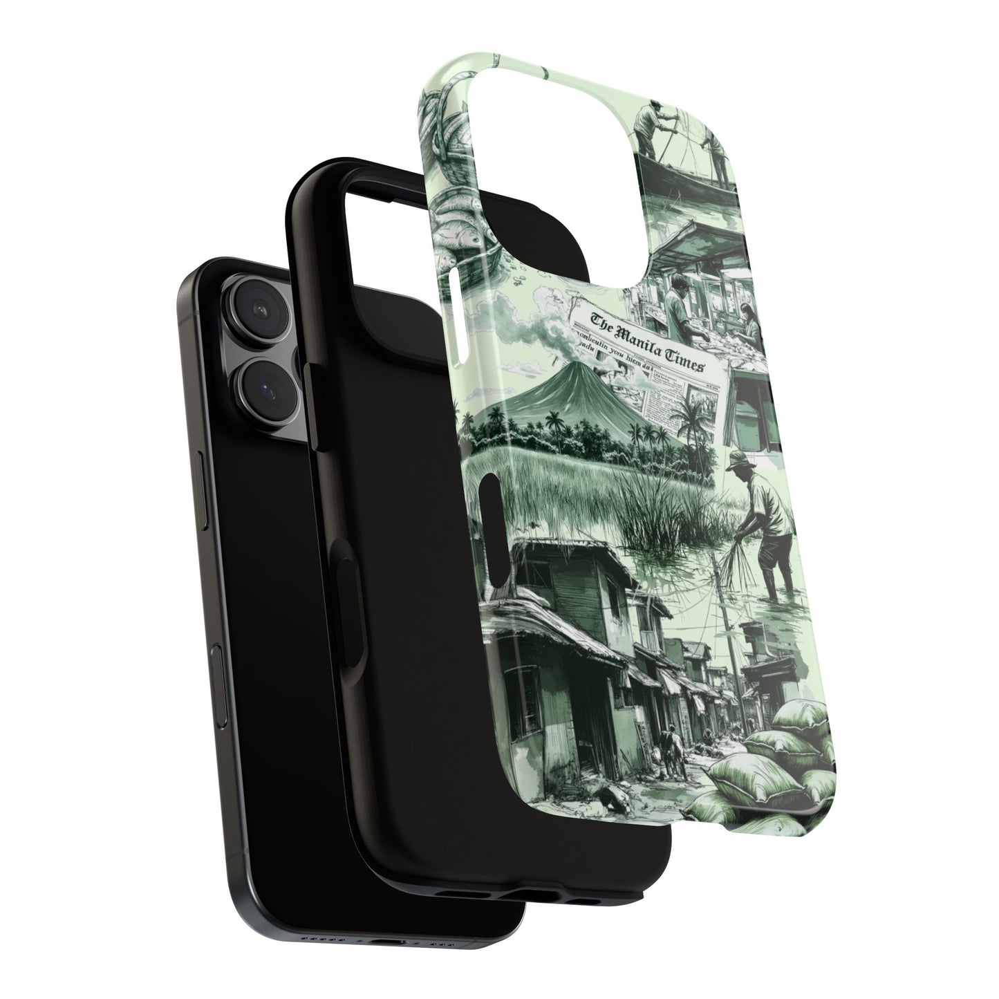Scenes from Philippines Phone Case for iPhone 16 15 14 13 12 11 Pro Max, Samsung Galaxy S25 S24 S23 S22 S21 S20 Plus Ultra & Google Pixel