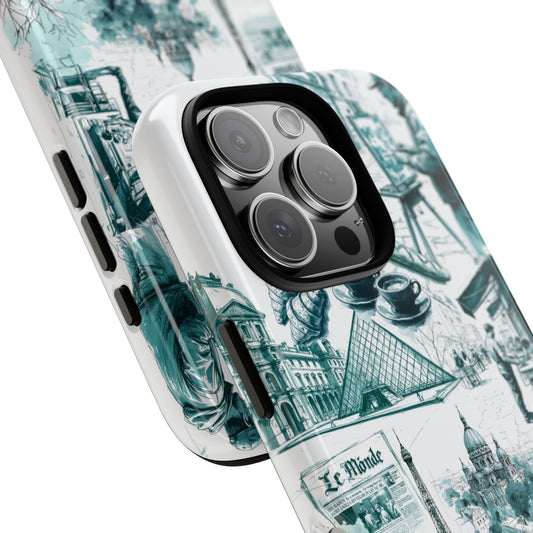 Paris France Sketch Phone Case   Pixel