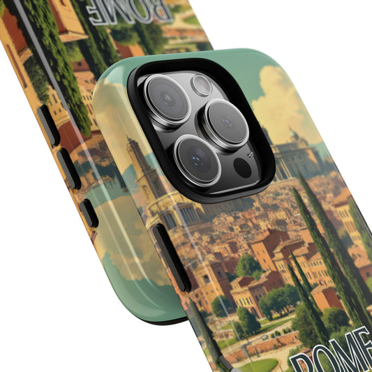 Vintage Rome Travel Phone Case for Popular Smartphones