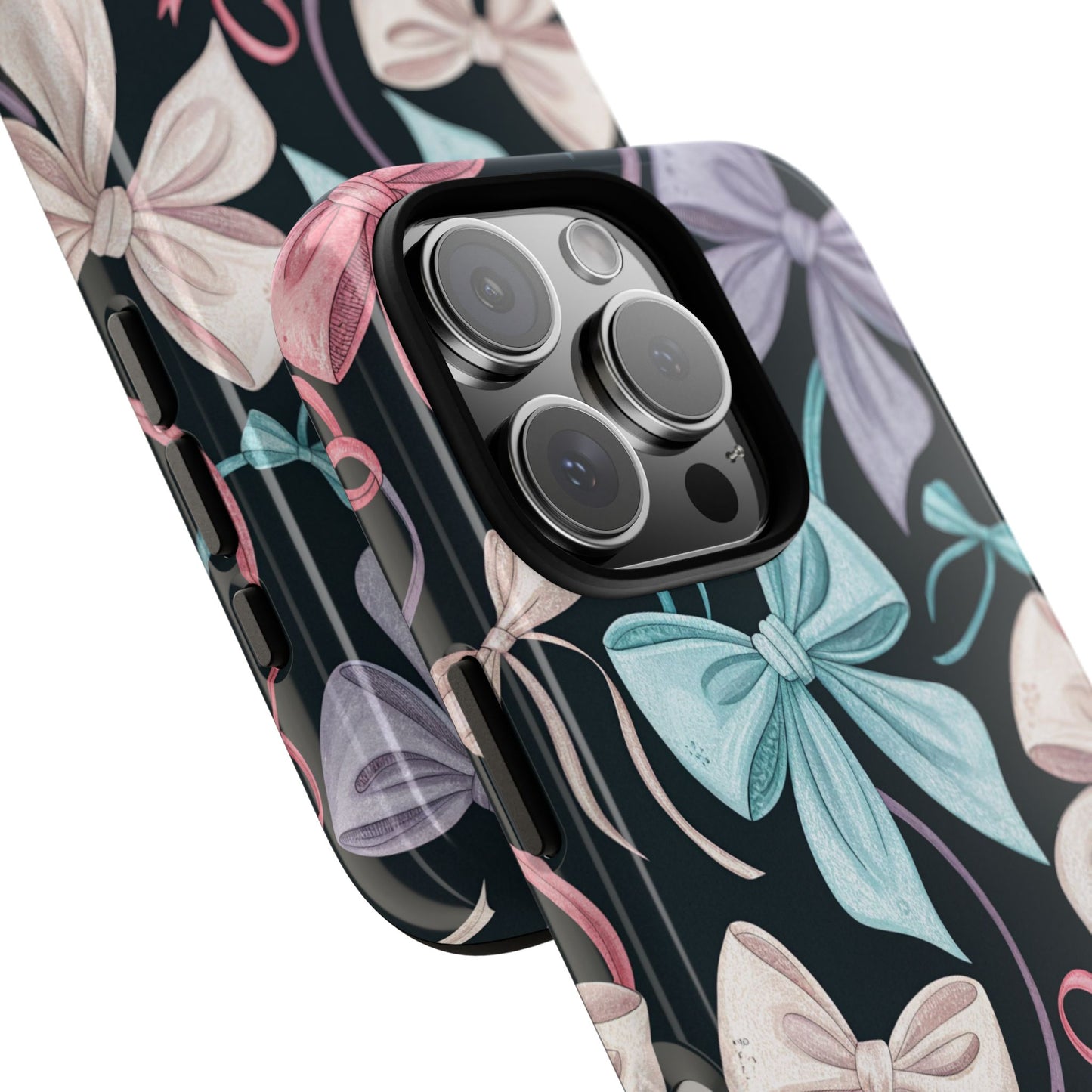 Coquette Bow Phone Case for iPhone 16 15 14 13 12 11 Pro Max, Samsung Galaxy S25 S24 S23 S22 S21 S20 Plus Ultra & Google Pixel