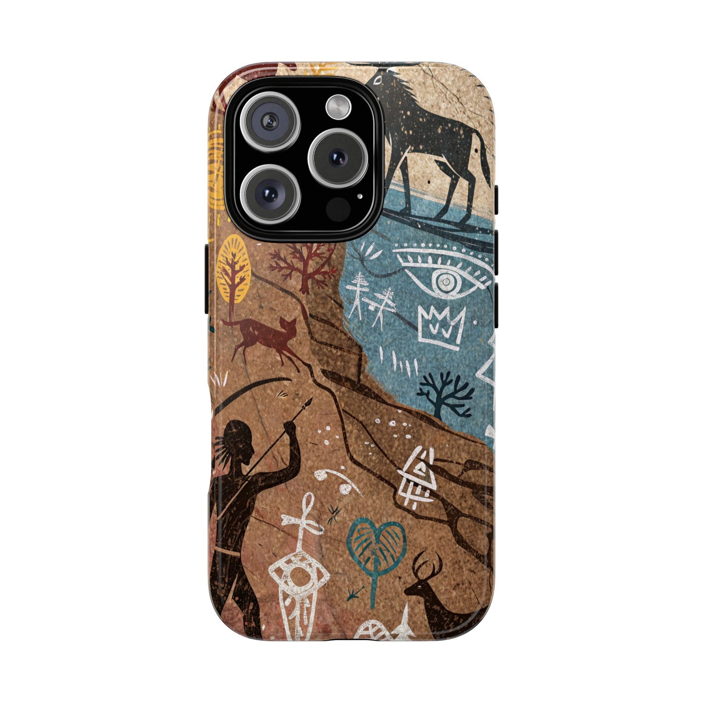 Basquiat-Style Phone Case for iPhone 16 15 14 13 12 11 Pro Max, Samsung Galaxy S25 S24 S23 S22 S21 S20 Plus Ultra & Google Pixel 9 6 7 6