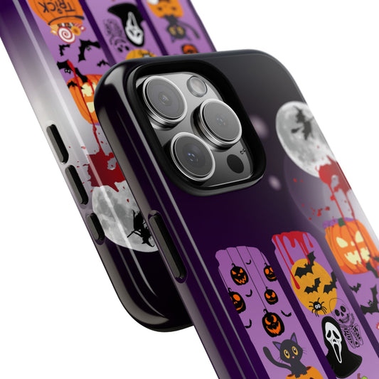 Halloween Stamp Collage Tough Phone Case