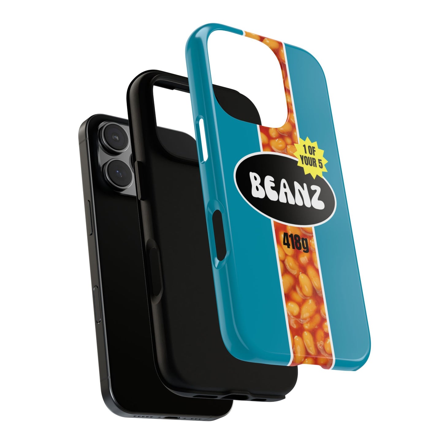 Can of Beans Phone Case for iPhone 16 15 14 13 12 11 Pro Max, Samsung Galaxy S25 S24 S23 S22 S21 S20 Plus Ultra & GooglePixel 9 6 7 6
