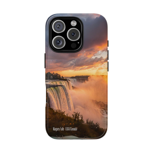 Niagara Falls Phone Case - Famous Waterfall Design - Scenic Nature Landscape Cover