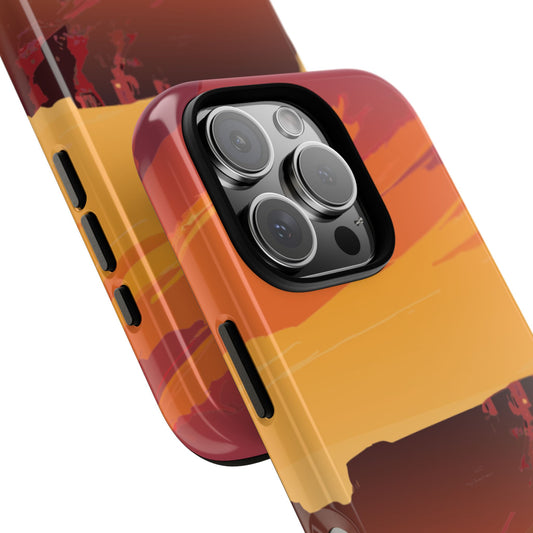 Table Mountain Sunset - Cape Town Landmark Phone Case - South Africa Skyline Tough Dual Protection Cover