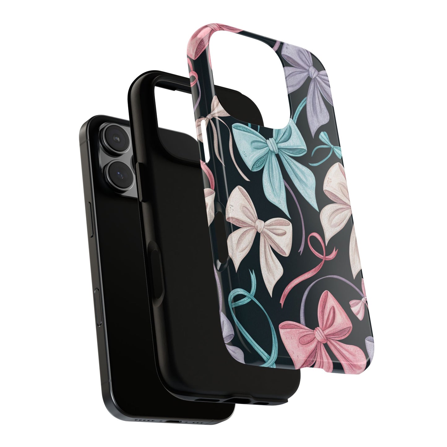 Coquette Bow Phone Case for iPhone 16 15 14 13 12 11 Pro Max, Samsung Galaxy S25 S24 S23 S22 S21 S20 Plus Ultra & Google Pixel