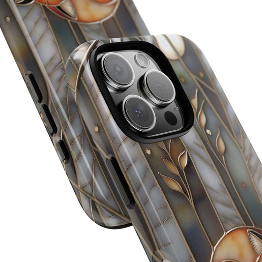 Stained Glass Fox Tough Case, Protective Phone Case for  Google, Animal Lovers Gift, Forest Fox Phone Cover, Fox Lover Gift