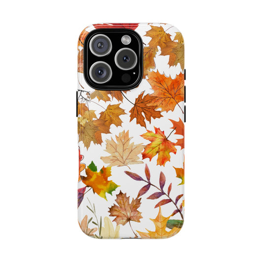 Autumn Leaves Phone Case | Fall Decor, Nature Lover Gift, Seasonal Accessory, Unique Case for Popular Smartphones