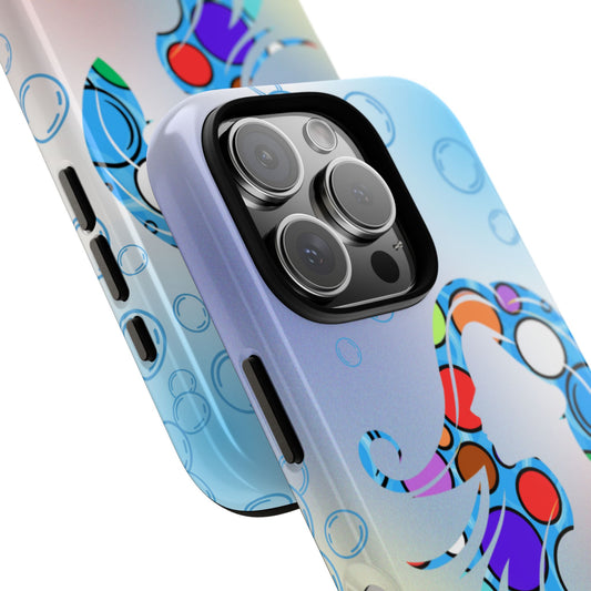 Color Pop Mermaid Silhouette Phone Case