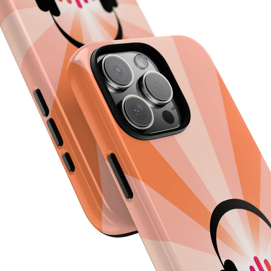 Headphones Phone Case - Music Lover Design Stylish Tough Cover