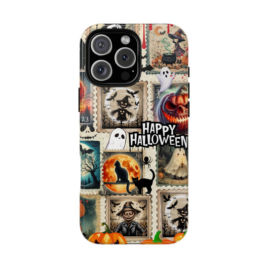 Spooky Halloween Collage Tough Phone Case