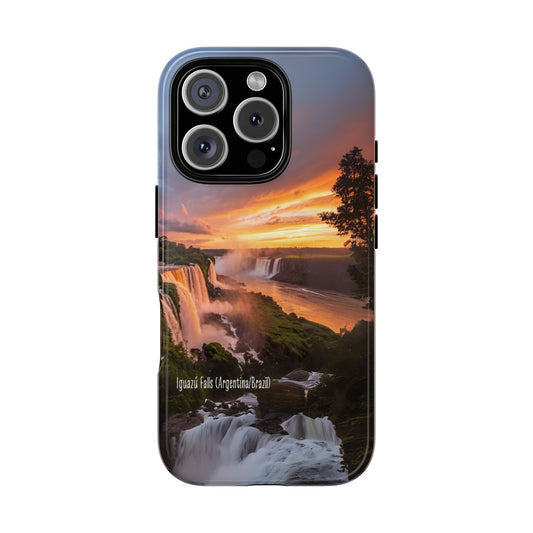 Iguazú Falls Phone Case - Famous Waterfall Design - Scenic South America Landscape