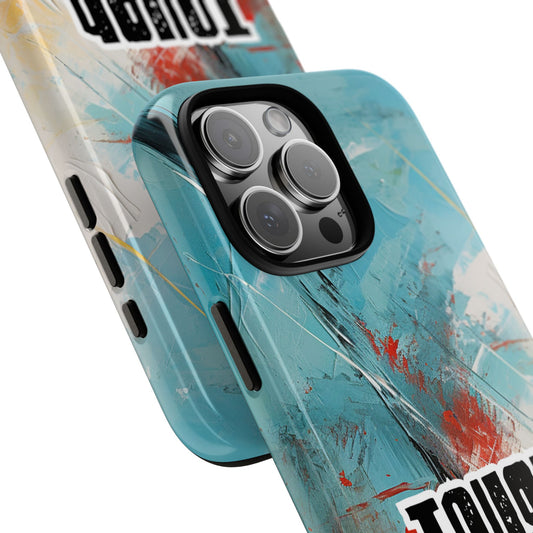 Tough Cookie Phone Case - Tough Protective Cover - Bold Statement Typography Design