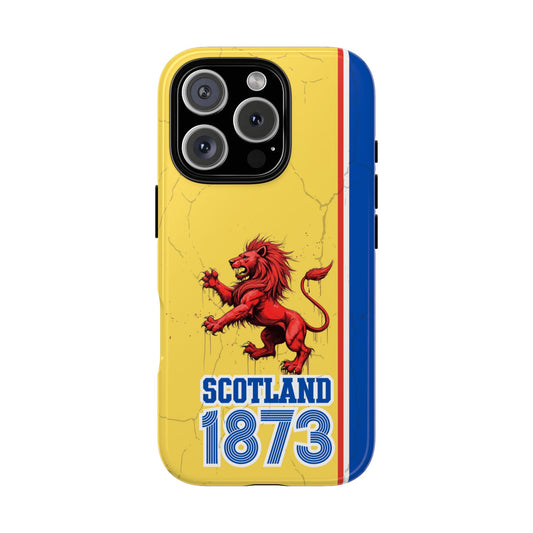 Scotland 1873 Phone Case - Red Lion Rampant Design - Scottish Football Pride Cover
