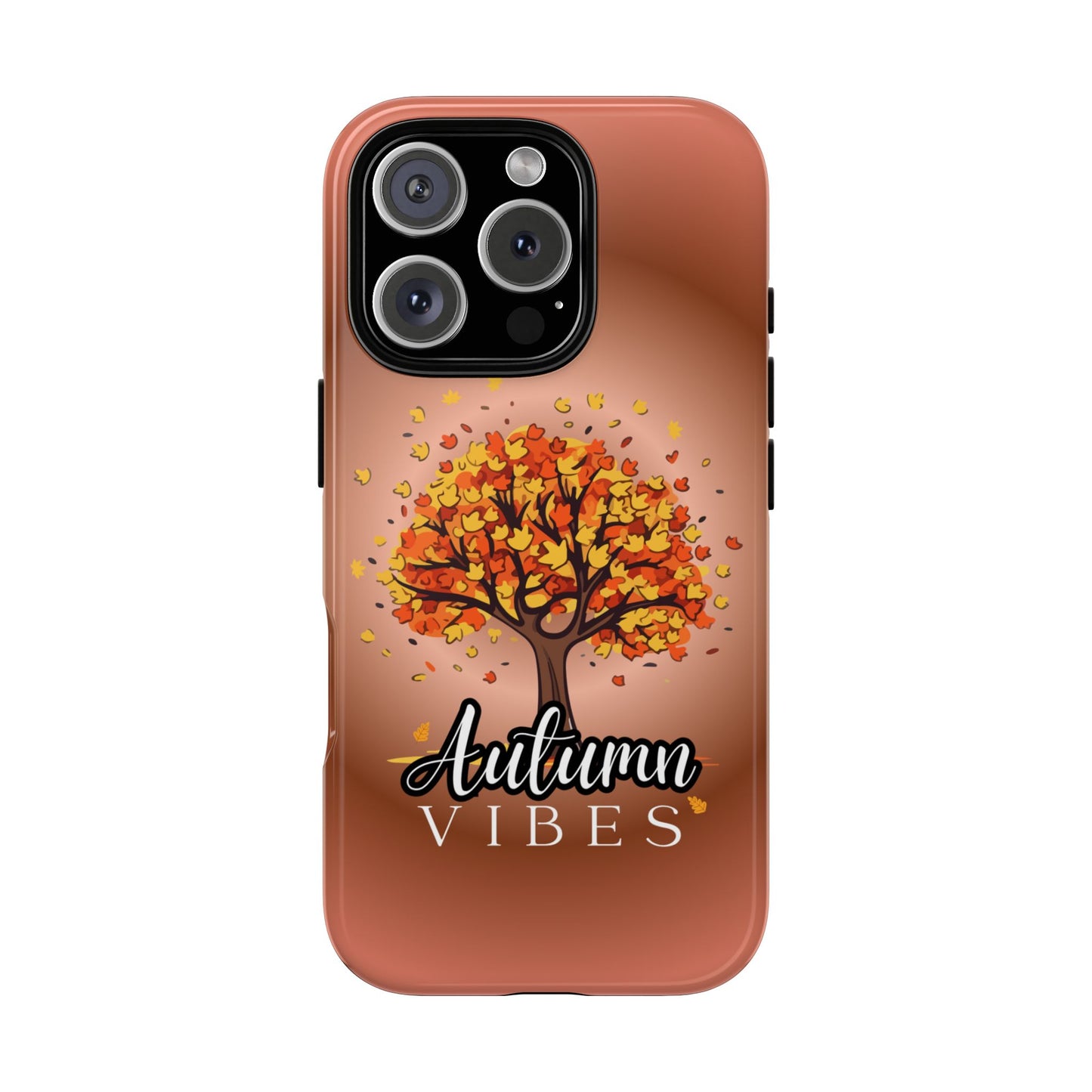Autumn Vibes Tough Phone Case - Fall Tree Design for Popular Smartphones