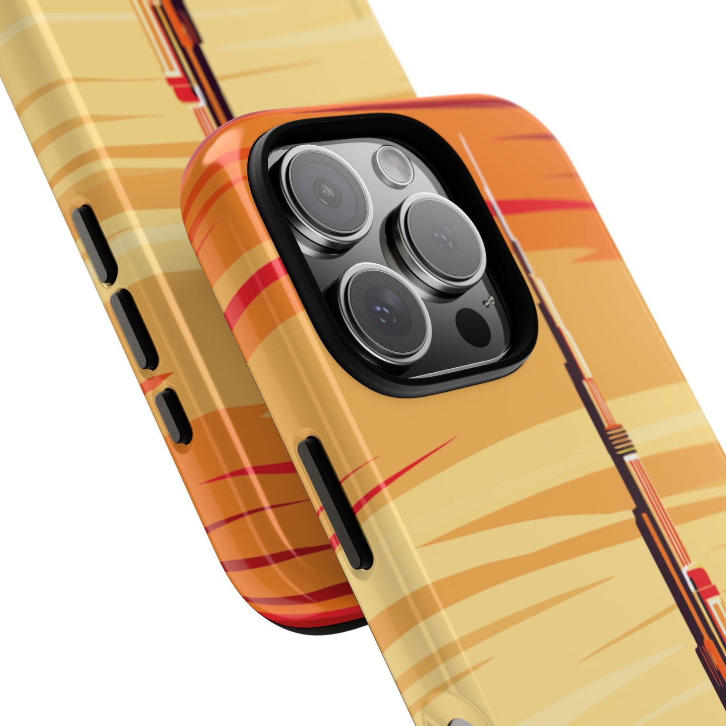 Burj Khalifa Sunset Phone Case - Dubai Skyline Landmark Design - Protective Tough Case for Popular Smartphones