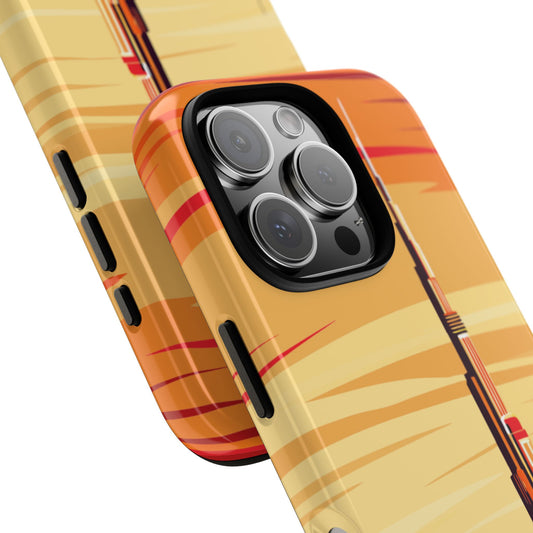 Burj Khalifa Sunset Phone Case - Dubai Skyline Landmark Design - Protective Tough Case for Popular Smartphones