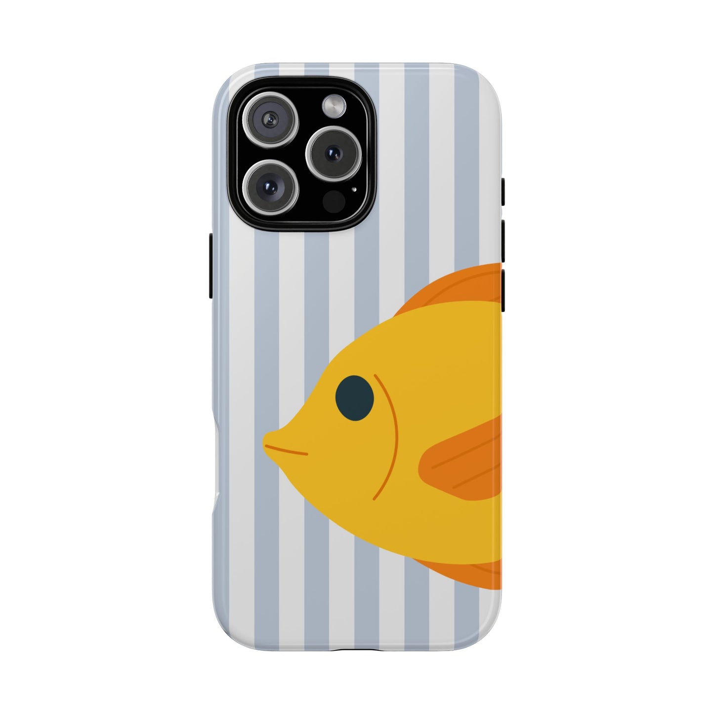 Cute Yellow Fish Phone Case - Minimal Ocean Animal Illustration