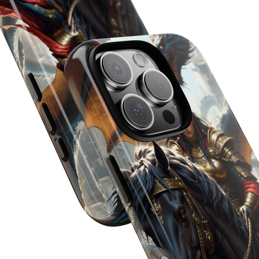 Dragon Warrior Tough Cases, Fantasy Phone Case for Gamers, Unique Gift for Fans, Cell Phone Accessories, Dragon Queen Cover