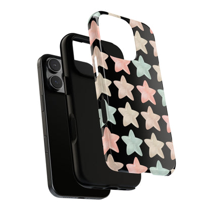 Starry Pattern Tough Cases | Cute Phone Cover, Trendy Gift, Smartphone Protector, Fun Design, Protective Case