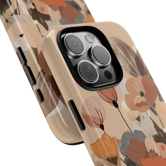 Boho Wild Flower Phone Case for Popular Smartphones