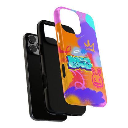 Boss Graffiti Tough Phone Case - Neon Street Art Style - Urban Spray Paint Design