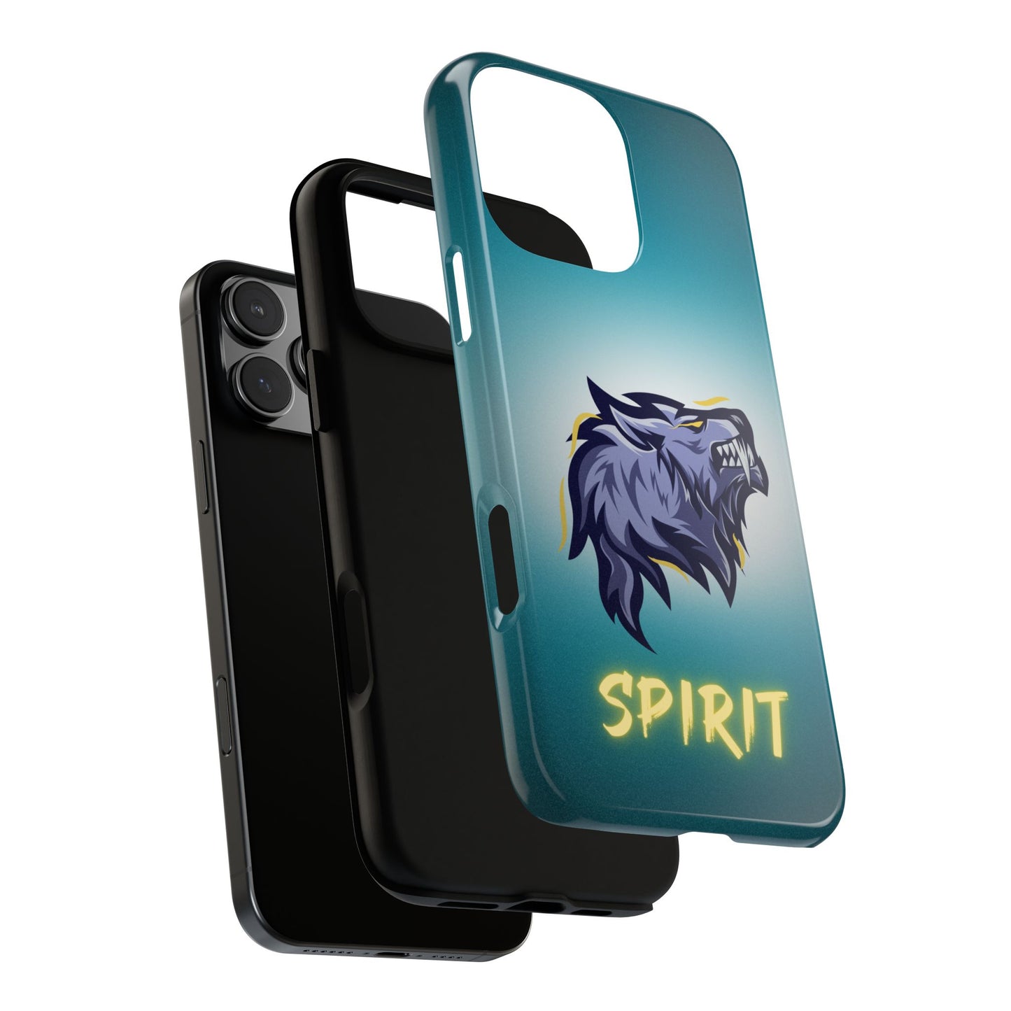 Spirit Wolf Phone Case - Bold Animal Design Tough Protective Case