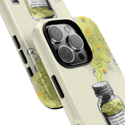 Emotional Damage Phone Case - Notion Potion #42 - Funny Magic Potion Jar Design - Tough Case for Popular Smartphones