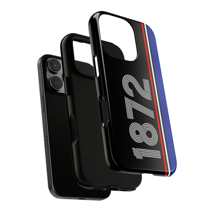 Minimalist Glasgow Rangers Tough Phone Case - Blue White Stripe Design - Football Fan Gift for Him & Her - iPhone and Samsung Cover