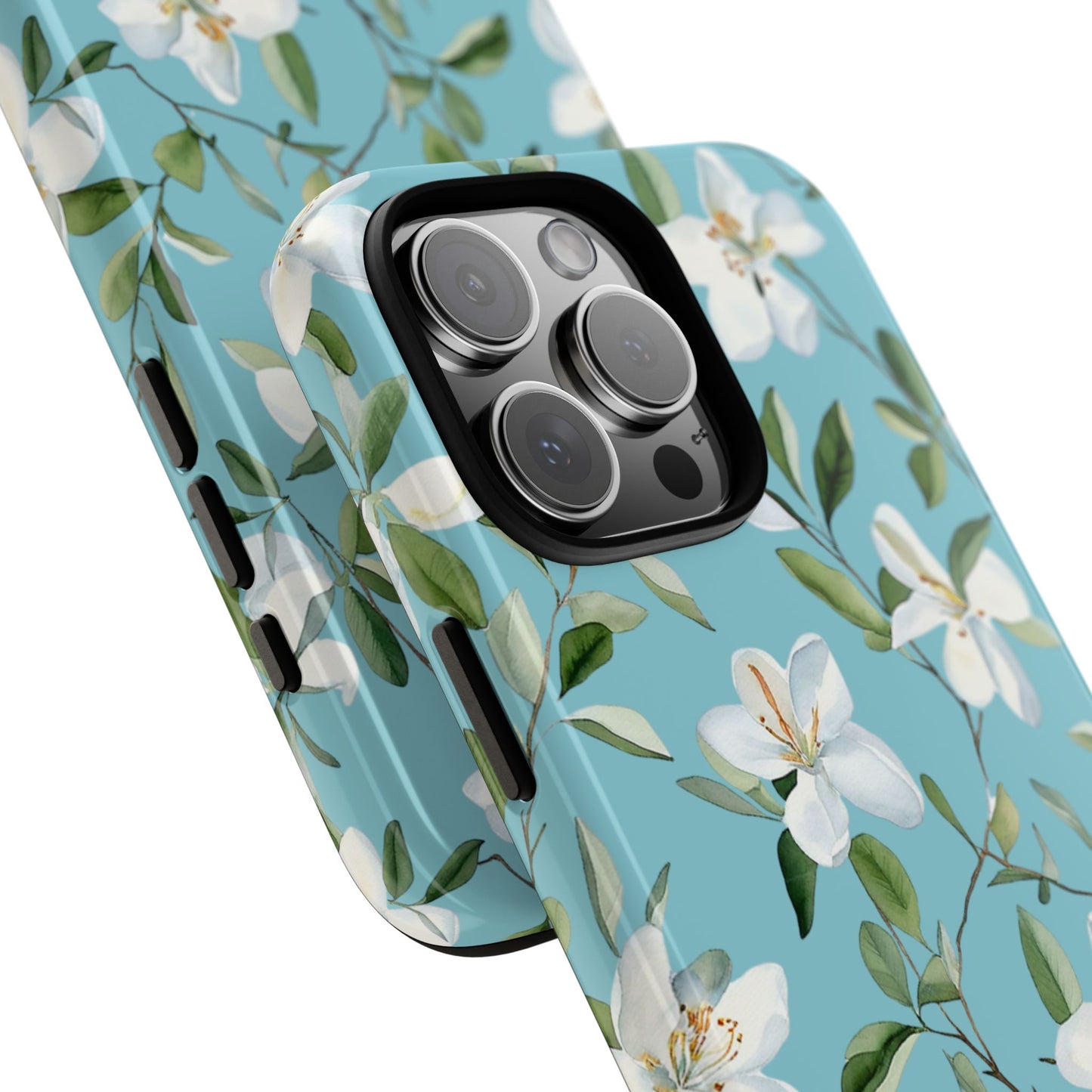 Sampaguita Flower Phone Case - Philippines National Flower Design - Floral Tough Case - iPhone Samsung Galaxy Cover
