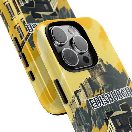 Vintage Edinburgh Travel Phone Case for Popular Smartphones