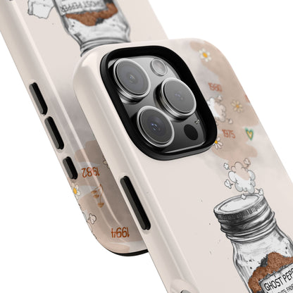 Ghost Pepper Phone Case - Notion Potion #77 - Spicy Magic Potion Jar Design - Tough Case for Popular Smartphones