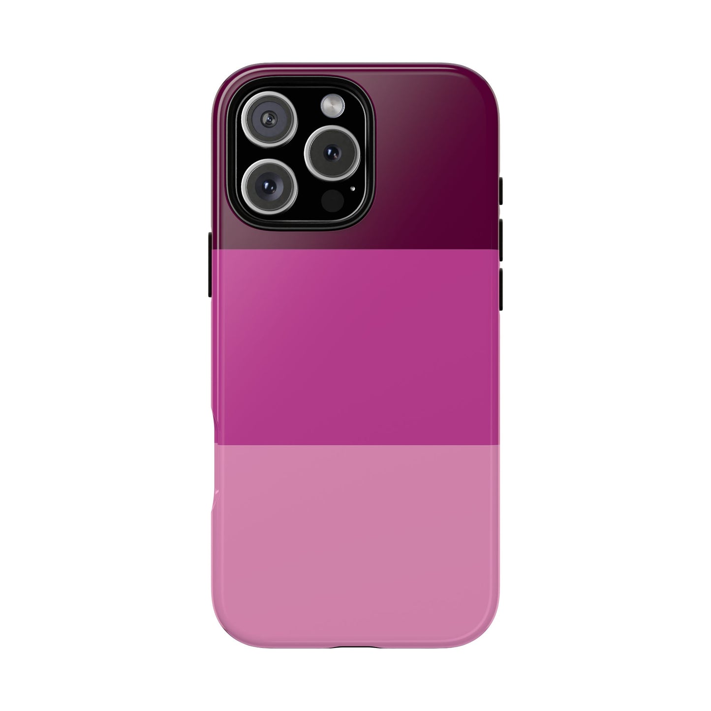 Abstract Purple Stripe Tough Phone Case - Artistic Minimal Color Block