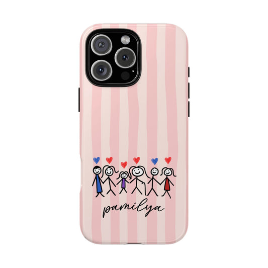 Pamilya Phone Case - Family Love Design Cute Protective Case
