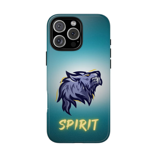 Spirit Wolf Phone Case - Bold Animal Design Tough Protective Case