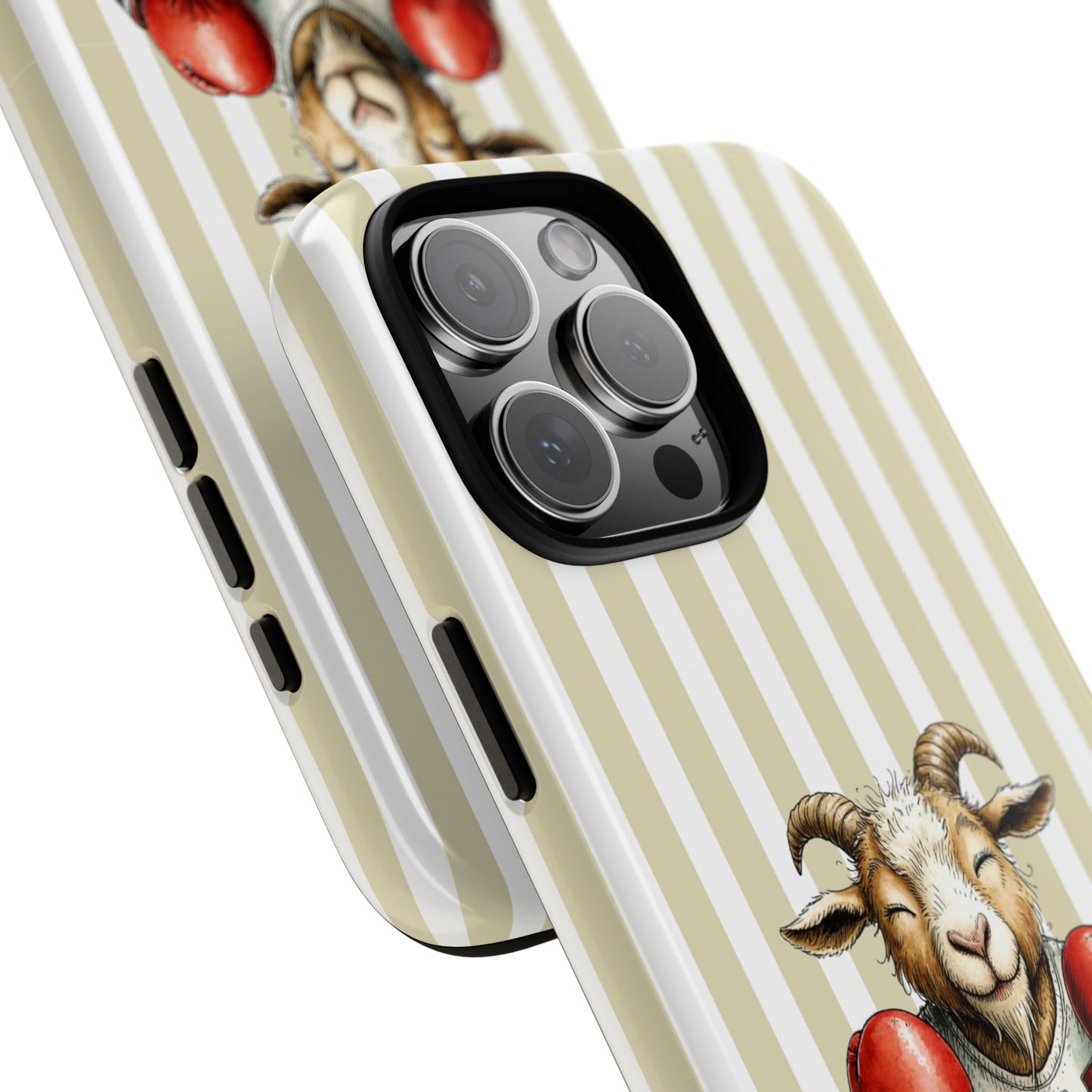 Not Today Goat Phone Case - Boxing Goat G.O.A.T Design - Tough Protective Case