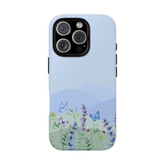 Wild Flower Phone Case for iPhone 16 15 14 13 12 11 Pro Max, Samsung Galaxy S25 S24 S23 S22 S21 S20 Plus Ultra and Google Pixel