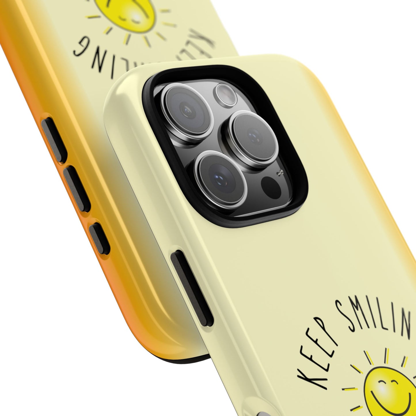 Keep Smiling Phone Case - It's Contagious - Positively Inspired Collection Tough Cover