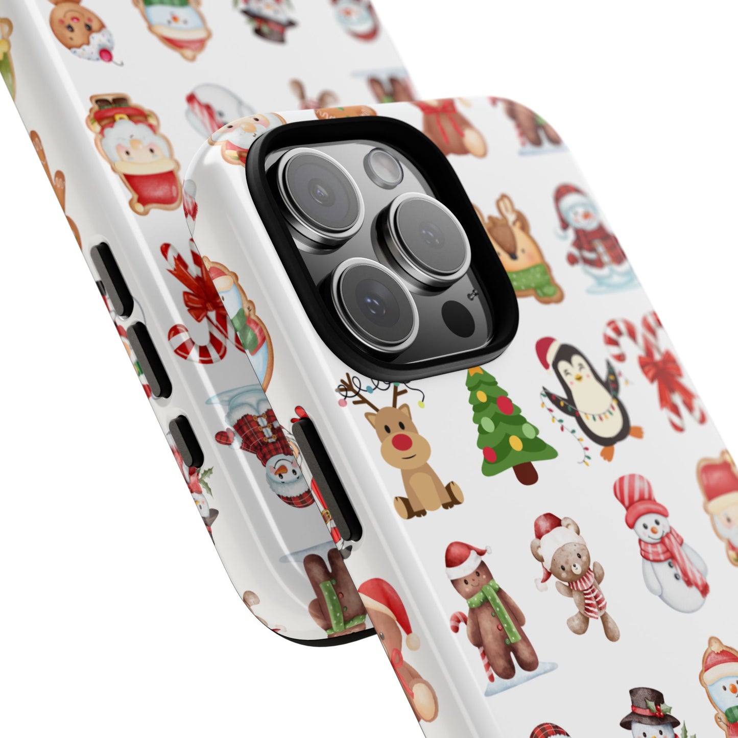 Christmas Characters Cute Festive Icons Tough Phone Case