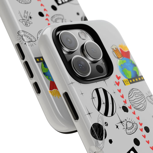 Funny Alien Goals Phone Case for Popular Smartphones