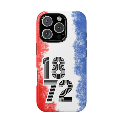 Glasgow Rangers 1872 Phone Case - Red & Blue Tough Protective Cover  - Scottish Football Fan Gift
