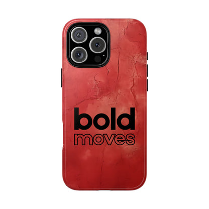 Minimalist Bold Phone Case - Modern Statement Word Design for Popular Smartphones