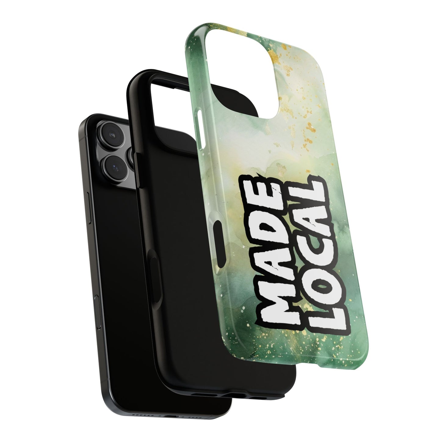 Made Local Phone Case - Tough Protective Cover - Bold Typography Statement Design