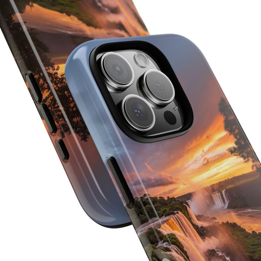 Iguazú Falls Phone Case - Famous Waterfall Design - Scenic South America Landscape