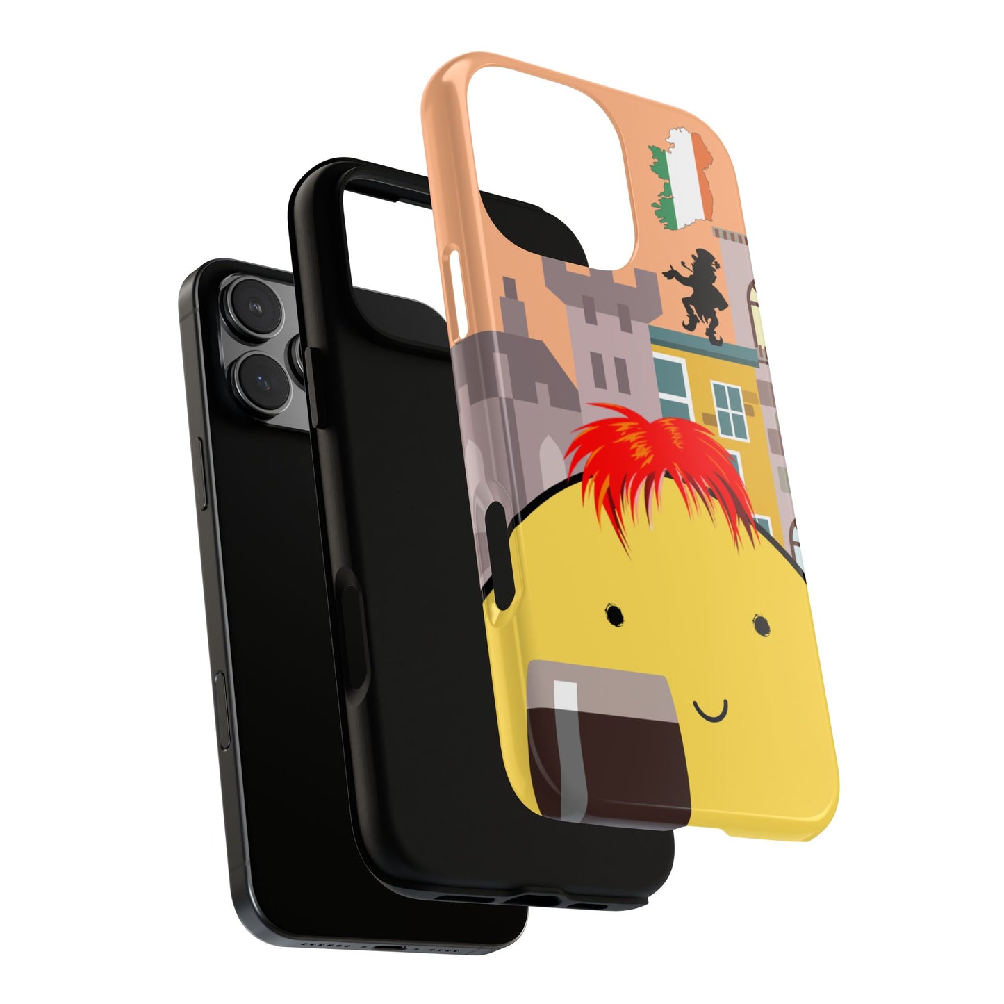 WanderBlob Ireland Travel Art - Tough Protective Phone Case