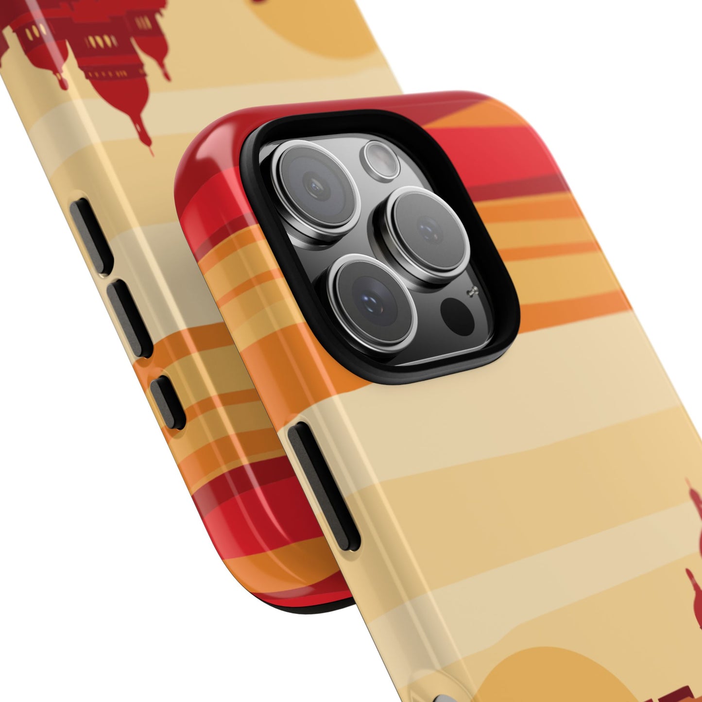 Sacré-Coeur Sunset Phone Case - Paris Basilica Skyline Design - Protective Tough Case for Popular Smartphones