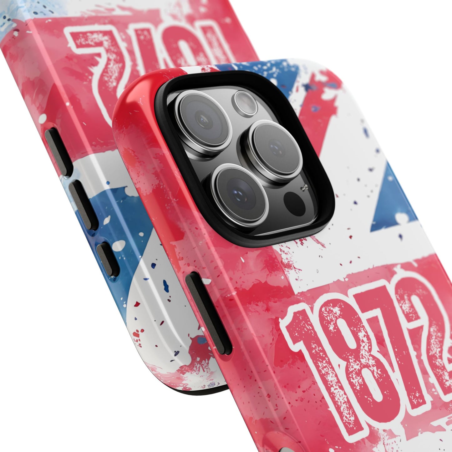 Glasgow Rangers 1872 Phone Case - Union Jack Tough Protective Cover for Popular Smartphones - Rangers FC Gift for Fans