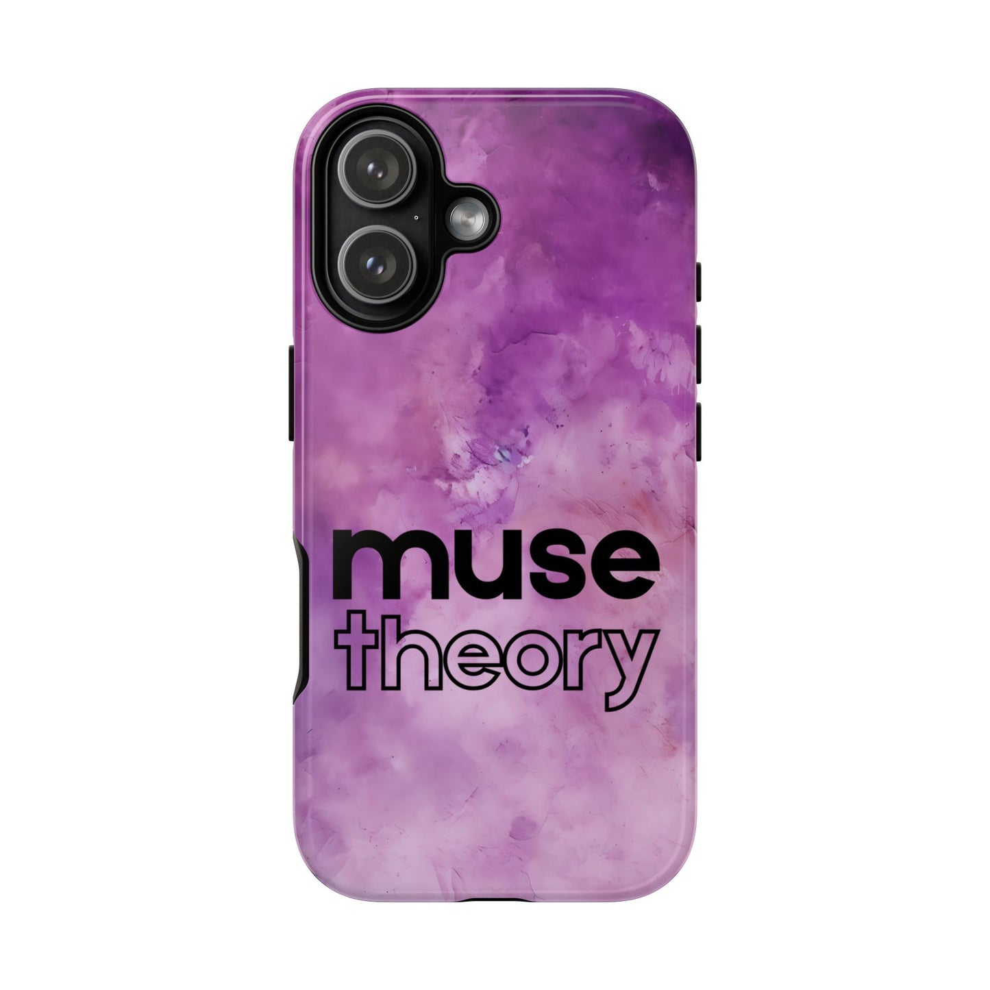 Muse Theory Tough Phone Case - Minimalist Word Design